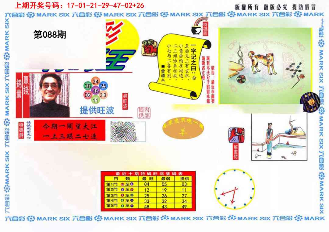 088期特码王(信封)[图]