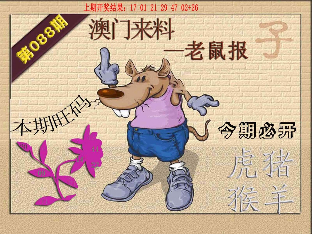 088期(来料)鼠报[图]